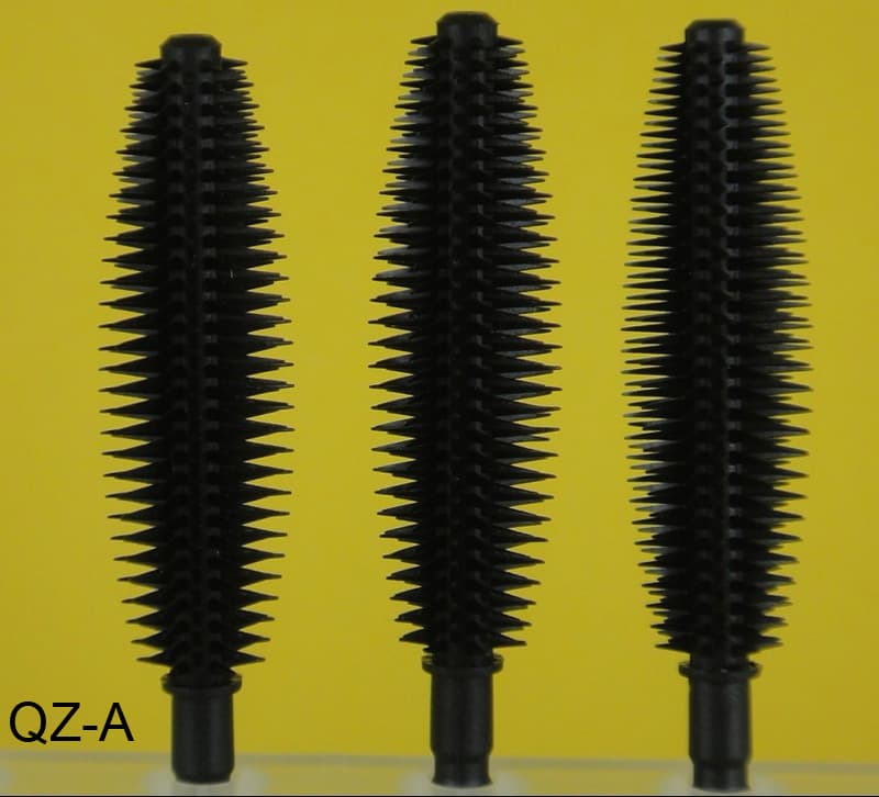 3d fiber lash disposable plastic black mascara brush wands